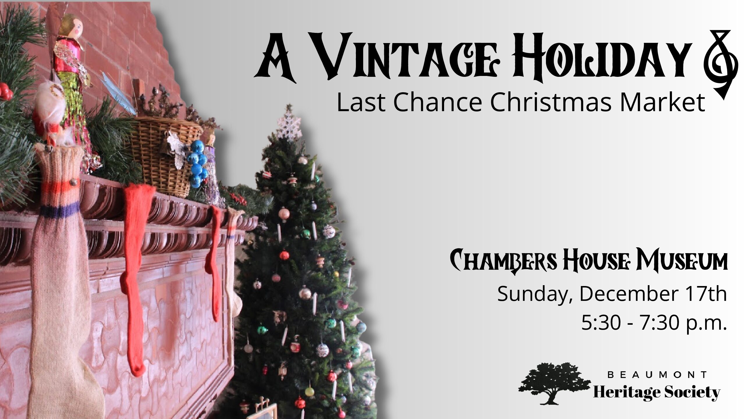 A Vintage Holiday Last Chance Christmas Market Beaumont