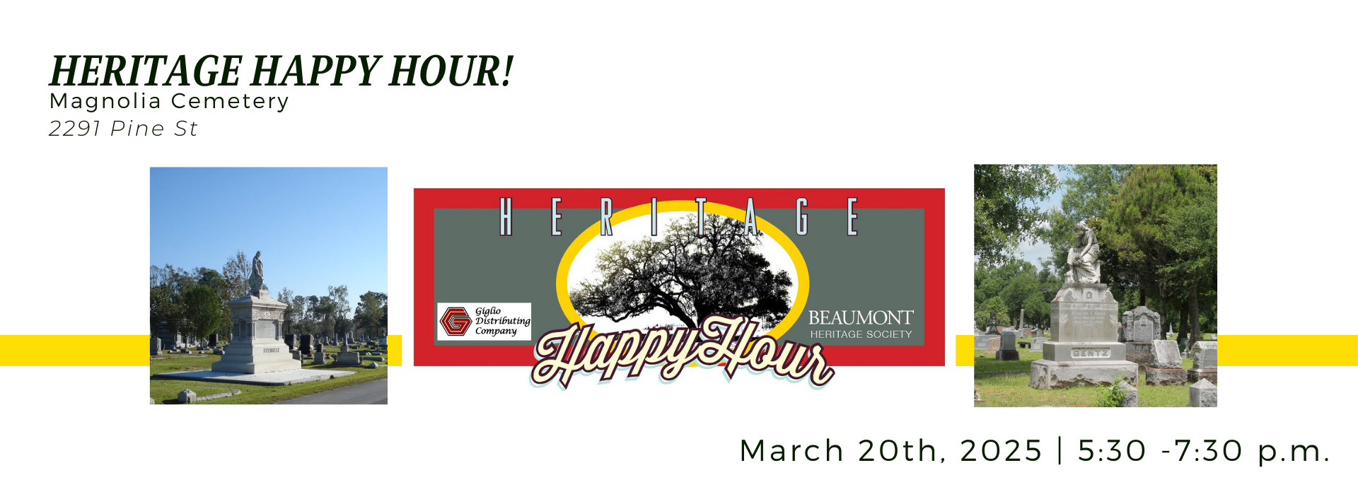 HHH - Magnolia Cemetery Web Banner