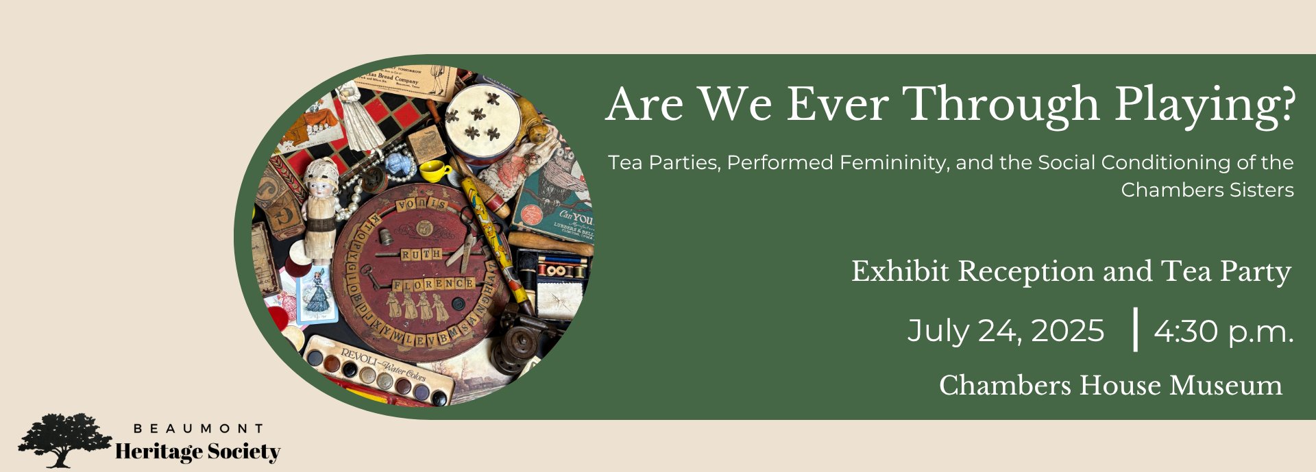 Are we ever through playing (Web Banner)