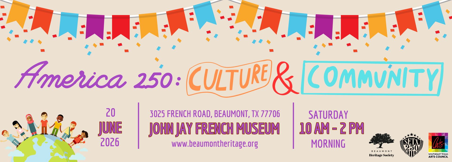 America 250 Culture and Community (web banner) (2)