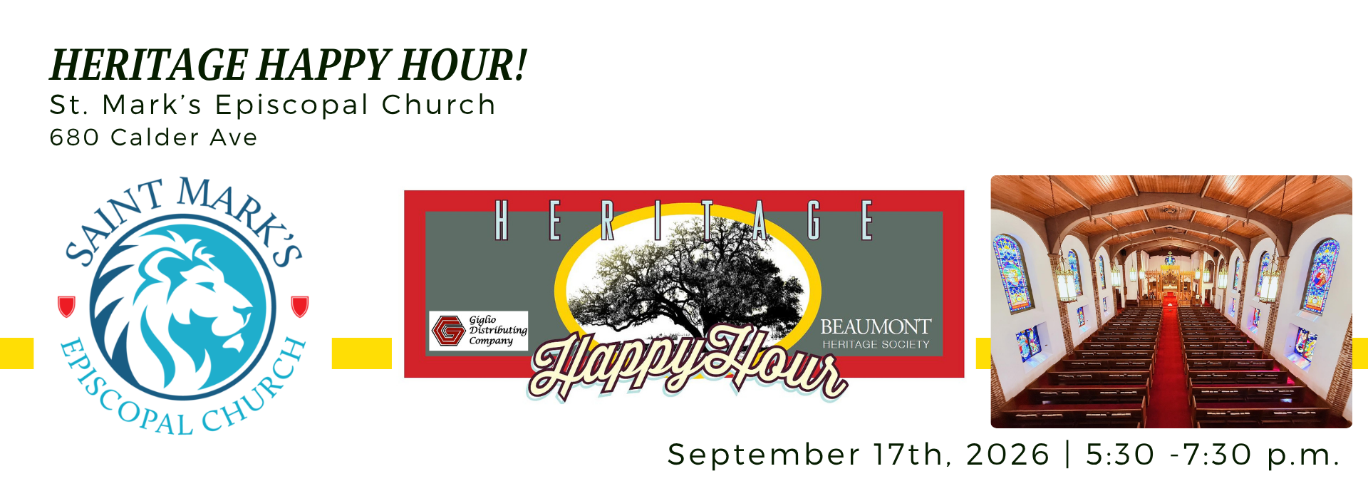 HHH - St Mark's Web banner